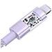Gem Cavo Di Ricarica Rapida Da Usb-c A Ip 2 M 20 W Viola - Foto miniatura 2