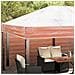 Sostituzione Copertura Gazebo Trasparente 400 x 300 x 32 cm PVC - Foto miniatura 4