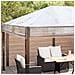 Sostituzione Copertura Gazebo Trasparente 400 x 300 x 32 cm PVC - Foto miniatura 5