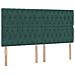 Letto con contenitore e materasso Verde Scuro 180 x 200 cm - Foto miniatura 9