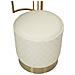 Consolle Trucco Vkh21-bianco-legno-120x40x75 Cm - Foto miniatura 7