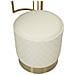 Consolle Trucco Vkh21-bianco-legno-120x40x75 Cm - Foto miniatura 7