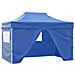 Tenda Party Blu 280 x 410 x 315 cm Tessuto Oxford - Foto miniatura 1