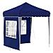 Tenda per feste a pop-up 195 x 195 x 245 cm Blu Tessuto Oxford - Foto miniatura 1