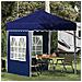 Tenda per feste a pop-up 195 x 195 x 245 cm Blu Tessuto Oxford - Foto miniatura 2