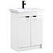 Set di mobili per il bagno Bianco Lucido 78,5 x 37,5 x 81 cm - Foto miniatura 1