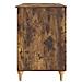 Scrivania Rovere Fumo 142,5 x 50 x 75 cm Legno ingegnerizzato - Foto miniatura 5