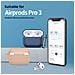 Custodia In Silicone Per Airpods Pro - Per Una Protezione Comoda E Un Facile Trasporto. - Foto miniatura 5