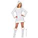 Costume Bianco Da Eschimese Per Donna Small - Foto miniatura 1