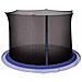 Rete Di Sicurezza Rotonda Per Trampolino 3,66 M Pe Nero - Foto miniatura 4