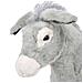 Asino in Peluche in Piedi Grigio XXL - Foto miniatura 2
