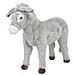 Asino in Peluche in Piedi Grigio XXL - Foto miniatura 1