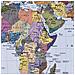 Fotomurale World Map 254x184 cm 4-050 - Foto miniatura 1