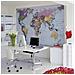 Fotomurale World Map 254x184 cm 4-050 - Foto miniatura 3
