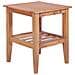 Tavolino Da Caffè 40x40x50 Cm In Legno Massello Di Teak - Foto miniatura 1