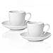For Me Set Espresso, Porcellana, Bianco, 2 Pezzi - Foto miniatura 1