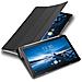 Custodia Per Tablet Compatibile Con Lenovo Tab P10 (10.1"" Zoll) In Nero Satin - Coperchio Protettiva Ultra Sottile Con Funzione Auto Wake Up E Stand - Foto miniatura 1