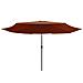 Ombrellone da Esterni con Palo in Metallo 390 cm Terracotta - Foto miniatura 6