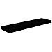 Scaffali A Parete 4 Pz Nero Lucido 90x23,5x3,8 Cm In Mdf - Foto miniatura 4