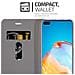 Custodia Compatibile Con Huawei P40 In Blu Scuro Nero - Coperchio Protettiva Con Chiusura Magnetica, Funzione Stand E Tasca Per Le Carte - Foto miniatura 4
