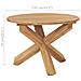 Tavolo Da Pranzo Da Giardino 110x75 Cm Legno Massello Di Teak - Foto miniatura 2
