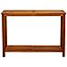 Tavolo Consolle Da Giardino 110x40x75cm Legno Massello Acacia - Foto miniatura 2