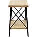 Consolle In Legno 66 X 40 Di Design Moderno Industrial Cm 63 X 40 X 68 H - Foto miniatura 3