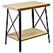 Consolle In Legno 66 X 40 Di Design Moderno Industrial Cm 63 X 40 X 68 H - Foto miniatura 1