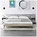 Testiera Letto Con Comodini In Legno Multistrato Grigio Sonoma - Foto miniatura 1