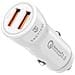 Caricabatterie Originale Da Accendisigari Auto Ysl-399 3.1a Con 2x Usb White - Foto miniatura 1