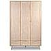 Armadio Bali 60b 3 Ante E 3 Cassetti Effetto Vimini - Foto miniatura 2