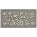 Tappeto Passatoia Cucina Corsia Retro Antiscivolo Disegno Amour By Suardi 55x115 Grigio - Foto miniatura 1