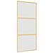 Porta Scorrevole Dorata 90x205 Vetro Smerigliato Esg Alluminio - Foto miniatura 2