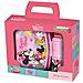 Disney Set Borraccia Da 380 Ml E Sandwich Box Rosa Per Bambini In Plastica Minnie Con Banda Antiscivolo E Chiusura Di Sicurezza - Foto miniatura 2