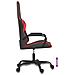 Sedia Da Gaming Massaggiante Rosso E Nero In Similpelle - Foto miniatura 5