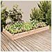 Fioriera Rialzata Giardino Fodera 240x120x25 Cm Massello Abete - Foto miniatura 1