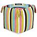 Pouf Moneasa Cotone Multicolore - Foto miniatura 2