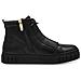 Ago Booties Stivaletti Sintetico E Tessile Scarpe Donna Nero Eu 37, 2-25291-43 001 - Foto miniatura 3