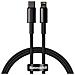 Cavo Di Ricarica E Trasferimento Usb-c-lightning 20w 1m, Nero - Foto miniatura 1