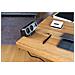 1153580210 prolunghe e multiple 2 m 9 presa (e) AC Interno Nero, Argento - Foto miniatura 6
