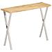 Tavolo Consolle Bordi Vivi 105x33x76 Cm Legno Massello Di Mango - Foto miniatura 1