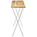 Tavolo Consolle Bordi Vivi 105x33x76 Cm Legno Massello Di Mango - Foto miniatura 3