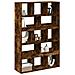 Libreria Rovere Fumo 100x33x156,5 Cm In Truciolato - Foto miniatura 3