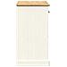 Credenza Cassetti VIGO 113x40x75 cm Legno Massello Pino Bianco - Foto miniatura 6
