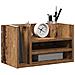 Organizzatore da scrivania Rovere Vecchio 44.5x24x25 cm Legno Ingenerizzato - Foto miniatura 3