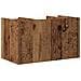 Organizzatore da scrivania Rovere Vecchio 44.5x24x25 cm Legno Ingenerizzato - Foto miniatura 7