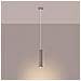 Lampada A Sospensione Karbon 1 Taupe Sl. 1759 - Minimalist Lampada A Sospensione Talpa 118x8x8 Cm - Foto miniatura 3