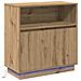 Credenza con LED rovere artigianale 71 x 34.5 x 75 cm - Foto miniatura 1
