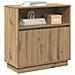 Credenza con LED rovere artigianale 71 x 34.5 x 75 cm - Foto miniatura 3