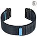 Cinturino Per Orologio In Nylon Per Garmin Fenix 8/5/6/7x Pro /epix 935/965 Blue 22 Mm - Foto miniatura 2